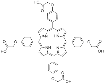 5,10,15,20-TETRAKIS(4-CARBOXYMETHYLOXYPHENYL)-21H,23H-PORPHINE CAS#: 127812-08-2