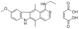 5,11-Dimethyl-N-ethyl-9-methoxy-6H-pyrido(4,3-b)carbazol-1-amine malea te CAS#: 115464-63-6