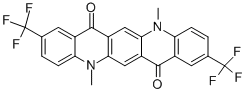 5,12-Dimethyl-2,9-bis-trifluoromethyl-5,12-dihydroquino2,3-bacridine-7,14-dione CAS#: 284673-31-0