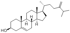 5,24(28)-Cholestadien-24-methylen-3beta-ol CAS#: 474-63-5