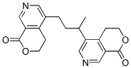 5,5'-(1-Methyl-1,3-propanediyl)bis[3,4-dihydro-1H-pyrano[3,4-c]pyridin-1-one] CAS#: 41645-64-1