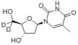 [5',5''-2H2]THYMIDINE CAS#: 132376-92-2