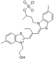 5,5'-DIMETHYL-9-ETHYL-3-(2-HYDROXYETHYL)-3'-(3-SULFATOBUTYL)THIACARBOCYANINE BETAINE CAS#: 117898-57-4