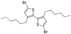 5,5'-DibroMo-3,3'-dihexyl-2,2'-bithiophene CAS#: 170702-05-3