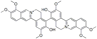 5,5',6,6'-Tetrahydro-3,3'-dihydroxy-2,2',9,9',10,10'-hexamethoxy-4,4'-bi[dibenzo[a,g]quinolizinium] CAS#: 35470-49-6