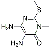 5,6-DIAMINO-3-METHYL-2-METHYLTHIO-4(3H)PYRIMIDINONE CAS#: 39008-28-1