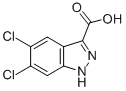 5,6-DICHLORO-1H-INDAZOLE-3-CARBOXYLIC ACID CAS#: 124459-91-2