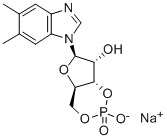 5,6-DIMETHYL-1-BETA-D-RIBOFURANOSYLBENZIMIDAZOLE-3',5'-CYCLIC MONOPHOSPHATE,SODIUM SALT CAS#: 142754-31-2