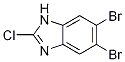 5,6-Dibromo-2-chloro-1H-1,3-benzodiazole CAS#: 142356-67-0