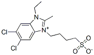 5,6-Dichloro-1-ethyl-2-methyl-3-(4-sulfobutyl)-1H-benzimidazolium inner sal CAS#: 32634-37-0