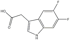 5,6-Difluoro-1H-indole-3-acetic acid CAS#: 126030-73-7