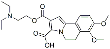 5,6-Dihydro-7,8-dimethoxypyrrolo[2,1-a]isoquinoline-2,3-dicarboxylic acid 2-[2-(diethylamino)ethyl] ester CAS#: 39731-93-6