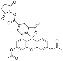 5(6)-(N-SUCCINIMIDYLOXYCARBONYL)-3',6',O,O'-DIACETYLFLUORESCEIN CAS#: 150347-59-4
