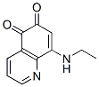 5,6-Quinolinedione, 8-(ethylamino)- (9CI) CAS#: 132247-35-9