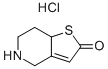 5,6,7,7a-Tetrahydrothieno[3,2-c]pyridine-2(4H)-one hydrochloride CAS#: 115473-15-9