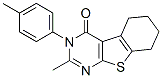 5,6,7,8-Tetrahydro-2-methyl-3-(4-methylphenyl)[1]benzothieno[2,3-d]pyrimidin-4(3H)-one CAS#: 34387-07-0