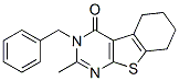 5,6,7,8-Tetrahydro-2-methyl-3-(phenylmethyl)[1]benzothieno[2,3-d]pyrimidin-4(3H)-one CAS#: 35973-85-4