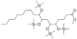 5,6,8,9-Tetrakis[(trimethylsilyl)oxy]octadecanoic acid methyl ester CAS#: 35437-02-6