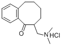 5(6H)-Benzocyclooctenone, 7,8,9,10-tetrahydro-6-((dimethylamino)methyl )-, hydrochloride CAS#: 137376-70-6