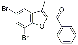 (5,7-DIBROMO-3-METHYL-1-BENZOFURAN-2-YL)(PHENYL)METHANONE CAS#: 303145-22-4