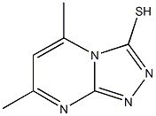 5,7-DIMETHYL-[1,2,4]TRIAZOLO[4,3-A]PYRIMIDINE-3-THIOL CAS#: 41266-80-2