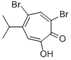 5,7-Dibromo-4-isopropyltropolone CAS#: 4584-67-2