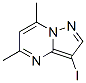 5,7-Dimethyl-3-iodopyrazolo[1,5-a]pyrimidine CAS#: 43024-26-6