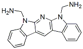5,7-bis(aminomethyl)diindolo(2,3-b:3',2'-e)pyridine CAS#: 154725-67-4