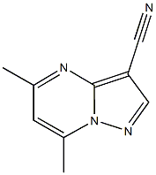 5,7-dimethylpyrazolo[1,5-a]pyrimidine-3-carbonitrile CAS#: 43024-16-4