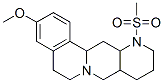 5,8,8a,9,10,11,12,12a,13,13a-decahydro-3-methoxy-12-(methylsulfonyl)-6H-isoquino(2,1-g)(1,6)naphthyridine CAS#: 119813-87-5