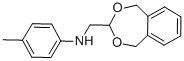 (5,9-DIHYDRO-6,8-DIOXA-BENZOCYCLOHEPTEN-7-YL-METHYL)-P-TOLYL-AMINE CAS#: 309720-04-5