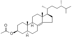 5ALPHA(H),17ALPHA(H),(20R)-BETA-ACETOXYERGOST-8(14)-ENE CAS#: 4042-95-9