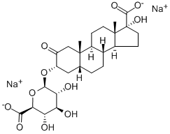 5BETA-ANDROSTANE-3ALPHA,17ALPHA-DIOL-11-ONE-17BETA-CARBOXYLIC ACID 3-(BETA-D-GLUCURONIDE) DISODIUM SALT CAS#: 138898-76-7