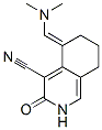 (5E)-5-(dimethylaminomethylidene)-3-oxo-2,6,7,8-tetrahydroisoquinoline -4-carbonitrile CAS#: 128767-22-6