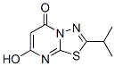 5H-1,3,4-Thiadiazolo[3,2-a]pyrimidin-5-one, 7-hydroxy-2-(1-methylethyl)- (9CI) CAS#: 339012-62-3
