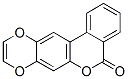 5H-(2)benzopyrano(3,4-g)(1,4)benzodioxin-5-one CAS#: 128650-18-0