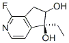 5H-Cyclopenta[c]pyridine-5,6-diol,5-ethyl-1-fluoro-6,7-dihydro-,(5S)-(9CI) CAS#: 340268-59-9