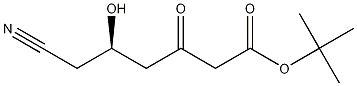 (5R)-6-Cyano-5-hydroxy-3-oxo-hexanoic Acid tert-Butyl Ester CAS#: 125988-01-4