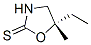 (5S)-5-ethyl-5-methyl-oxazolidine-2-thione CAS#: 3690-37-7