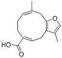 (5Z,9E)-4,7,8,11-Tetrahydro-3,10-dimethylcyclodeca[b]furan-6-carboxylic acid CAS#: 32180-36-2