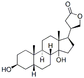 (5beta)-3beta,14-dihydroxycardanolide CAS#: 4427-85-4