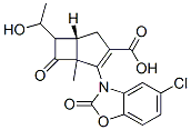 6-(1-hydroxyethyl)-2-(5-chloro-2-oxobenzoxazolin-3-yl)-1-methyl-1-carbapen-2-em-3-carboxylic acid CAS#: 125412-71-7