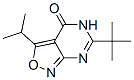 6-(1,1-Dimethylethyl)-3-isopropylisoxazolo[3,4-d]pyrimidin-4(5H)-one CAS#: 38897-15-3