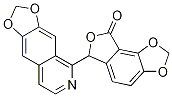 6-(1,3-Dioxolo[4,5-g]isoquinolin-5-yl)furo[3,4-e]-1,3-benzodioxol-8(6H)-one CAS#: 117772-89-1