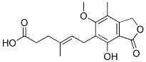 6-(1,3-dihydro-4-hydroxy-6-methoxy-7-methyl-3-oxo-5-isobenzofuranyl)-4-methylhex-4-enoic acid CAS#: 483-60-3