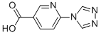 6-(1H-1,2,4-Triazol-1-yl)nicotinic acid CAS#: 281232-20-0