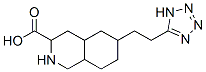 6-(2-(1H-tetrazol-5-yl)ethyl)-1,2,3,4,4a,5,6,7,8,8a-decahydroisoquinoline-3-carboxylic acid CAS#: 150131-78-5