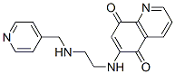 6-[[2-[(4-Pyridinylmethyl)amino]ethyl]amino]-5,8-quinolinedione CAS#: 35976-64-8