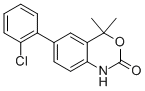 6-(2-CHLOROPHENYL)-4,4-DIMETHYL-1H-BENZO[D][1,3]OXAZIN-2(4H)-ONE CAS#: 304854-37-3