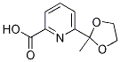 6-(2-Methyl-1,3-dioxolan-2-yl)-2-pyridinecarboxylic acid CAS#: 122637-38-1